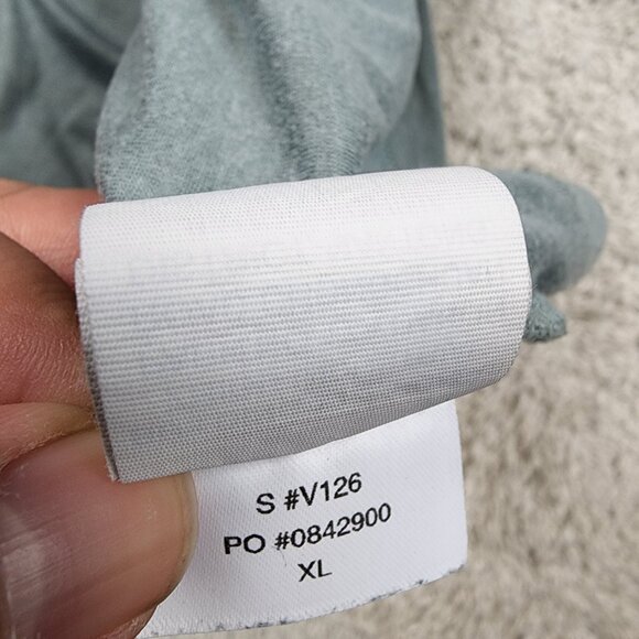 Vuori Mens Strato Tech Tee Size Extra Large XL Dream Knit Pullover V126 Green US - Picture 6 of 6